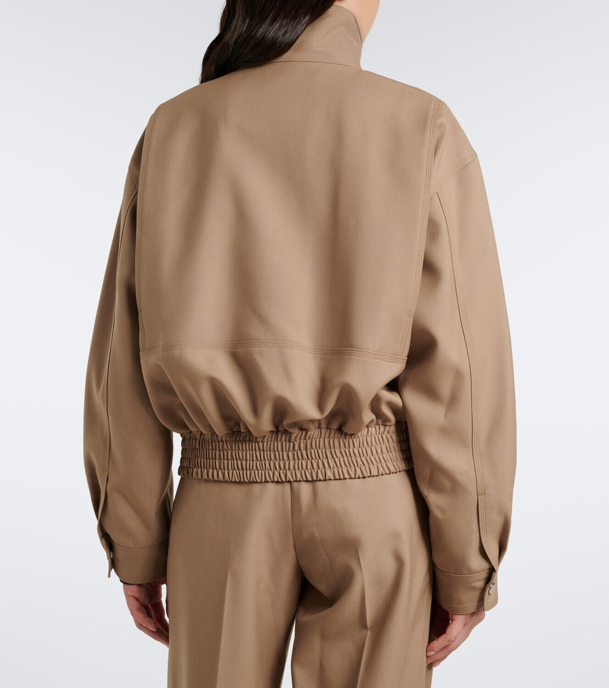 Proenza Schouler Aviva wool-blend gabardine jacket