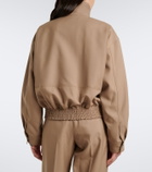 Proenza Schouler Aviva wool-blend gabardine jacket