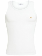 FIORUCCI Angel Patch Ribbed Tank Top