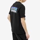 Patagonia P-6 Logo Responsibili-Tee in Black