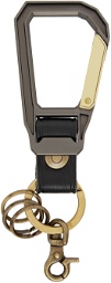 master-piece Black Carabiner Key Chain