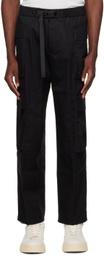 Bonsai Black Double Cargo Pants