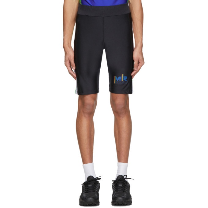 Photo: Martine Rose SSENSE Exclusive Black and Blue Cycling Shorts