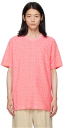 Versace Pink Allover T-Shirt