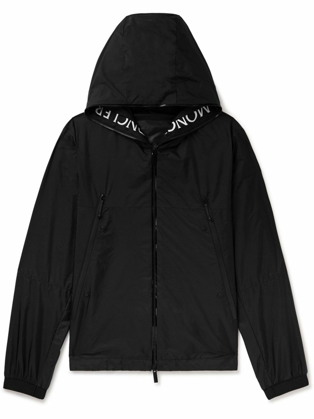 Photo: Moncler - Junichi Logo-Appliquéd Shell Hooded Jacket - Black