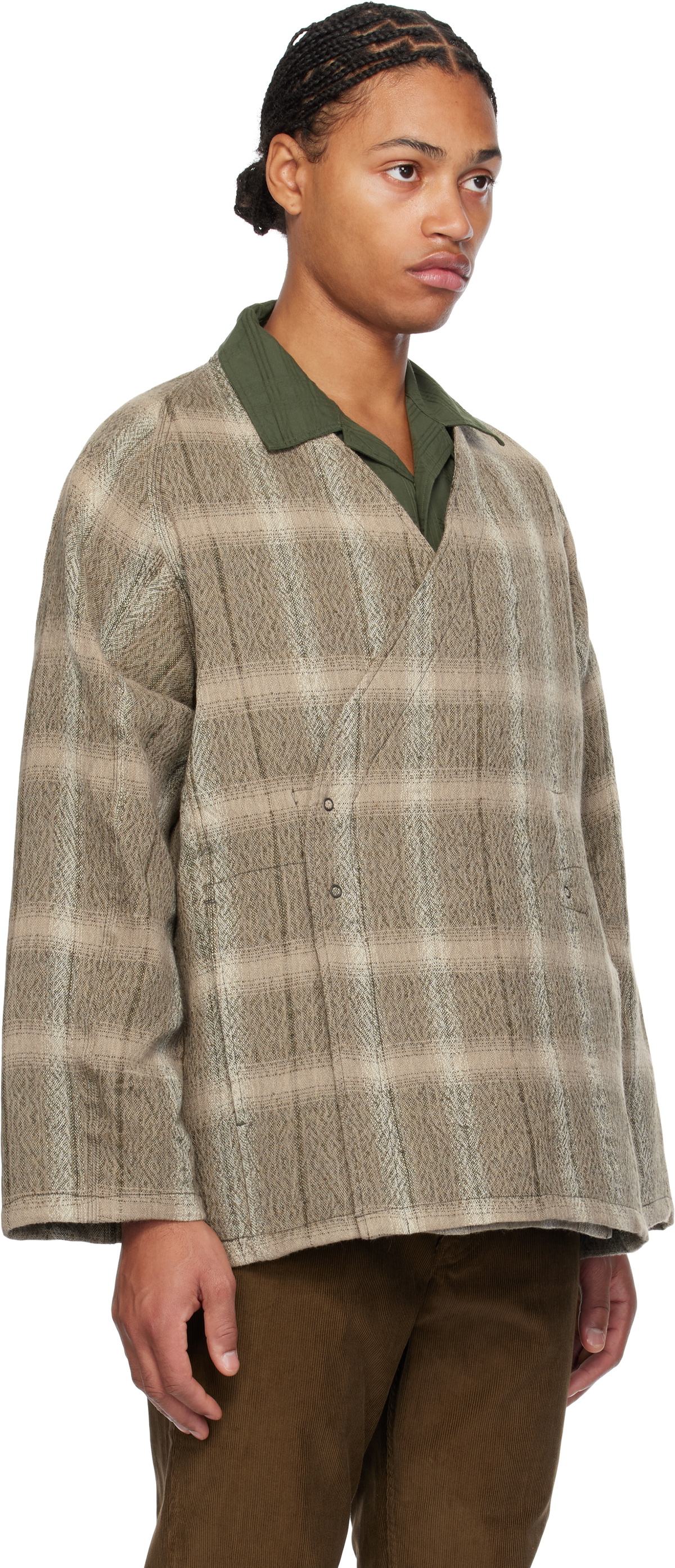 NEEDLES Khaki Samue Jacket Needles