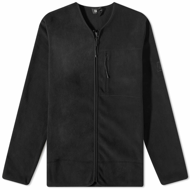 Photo: Rains Men's Fleece Jacket in Black