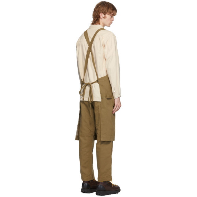 Snow Peak Beige Takibi Duck Apron