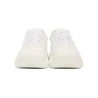 Stella McCartney White and Gold Loop Sneakers