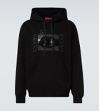 Gucci Logo cotton jersey hoodie