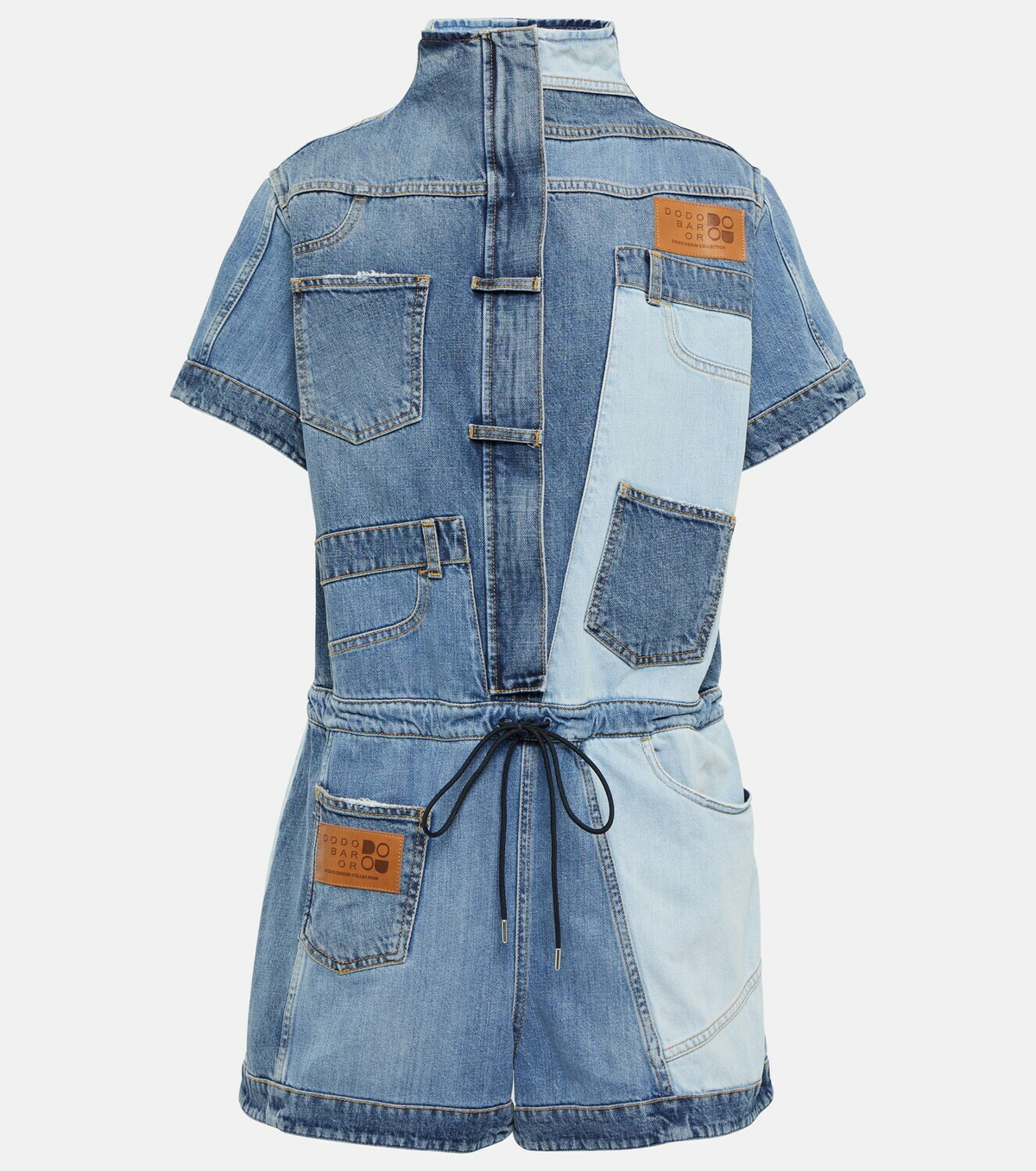 Dodo Bar Or Robinson denim playsuit