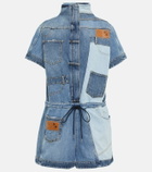 Dodo Bar Or Robinson denim playsuit