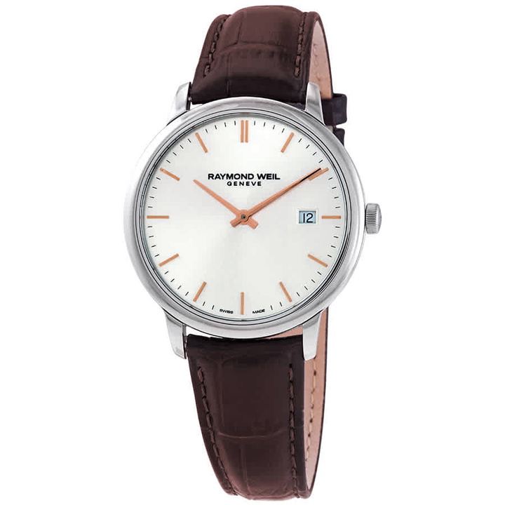 Photo: Raymond Weil Toccata Quartz Silver Dial Mens Watch 5485-SL5-65001