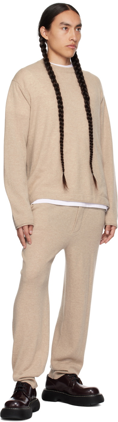 LISA YANG Beige Beaumont Sweatpants