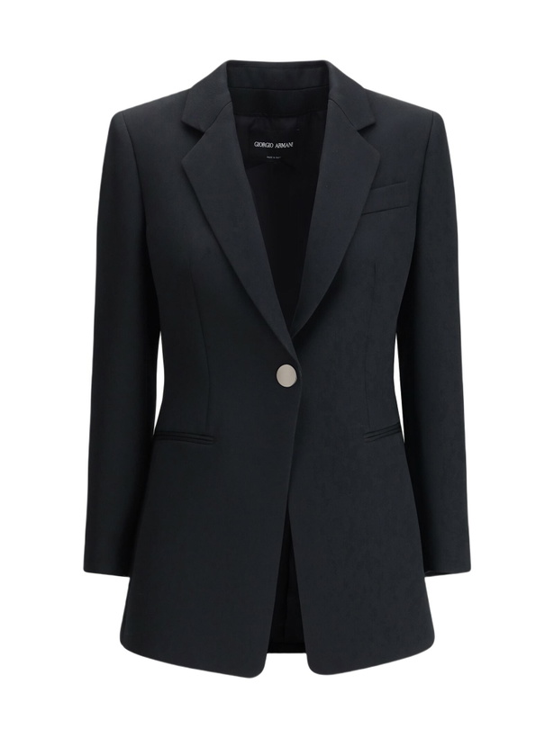 Photo: Giorgio Armani Single-breasted Blazer