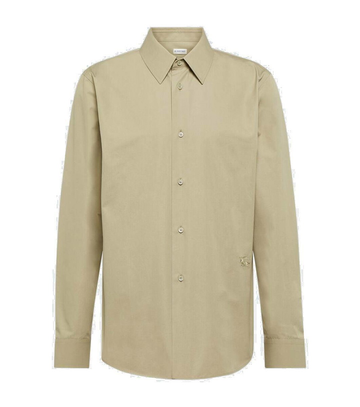 Photo: Burberry EKD cotton poplin shirt