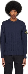 Stone Island Navy 502B0 Sweater