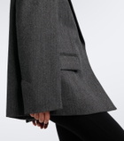 Toteme Herringbone wool blazer