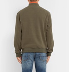 Polo Ralph Lauren - Contrast-Trimmed Fleece Half-Zip Sweatshirt - Men - Green