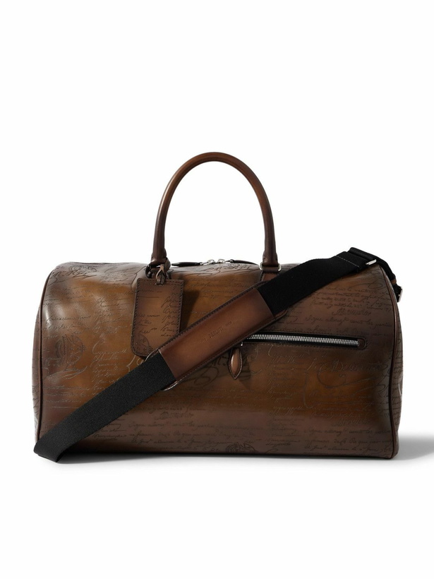 Photo: Berluti - Jour Off Scritto Venezia Leather Weekend Bag