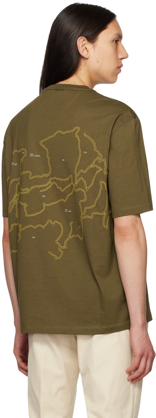 ZEGNA Khaki norda Edition T-Shirt Zegna