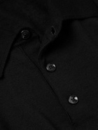 Dolce&Gabbana - Cashmere Polo Shirt - Black