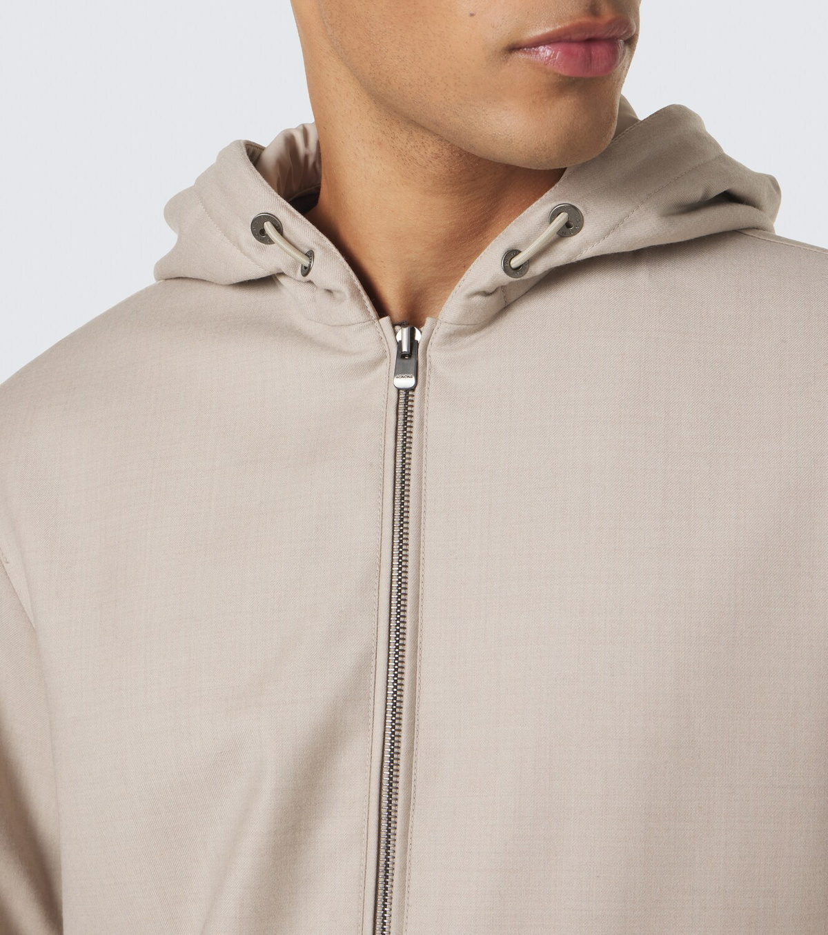 Agnona Hooded wool jacket