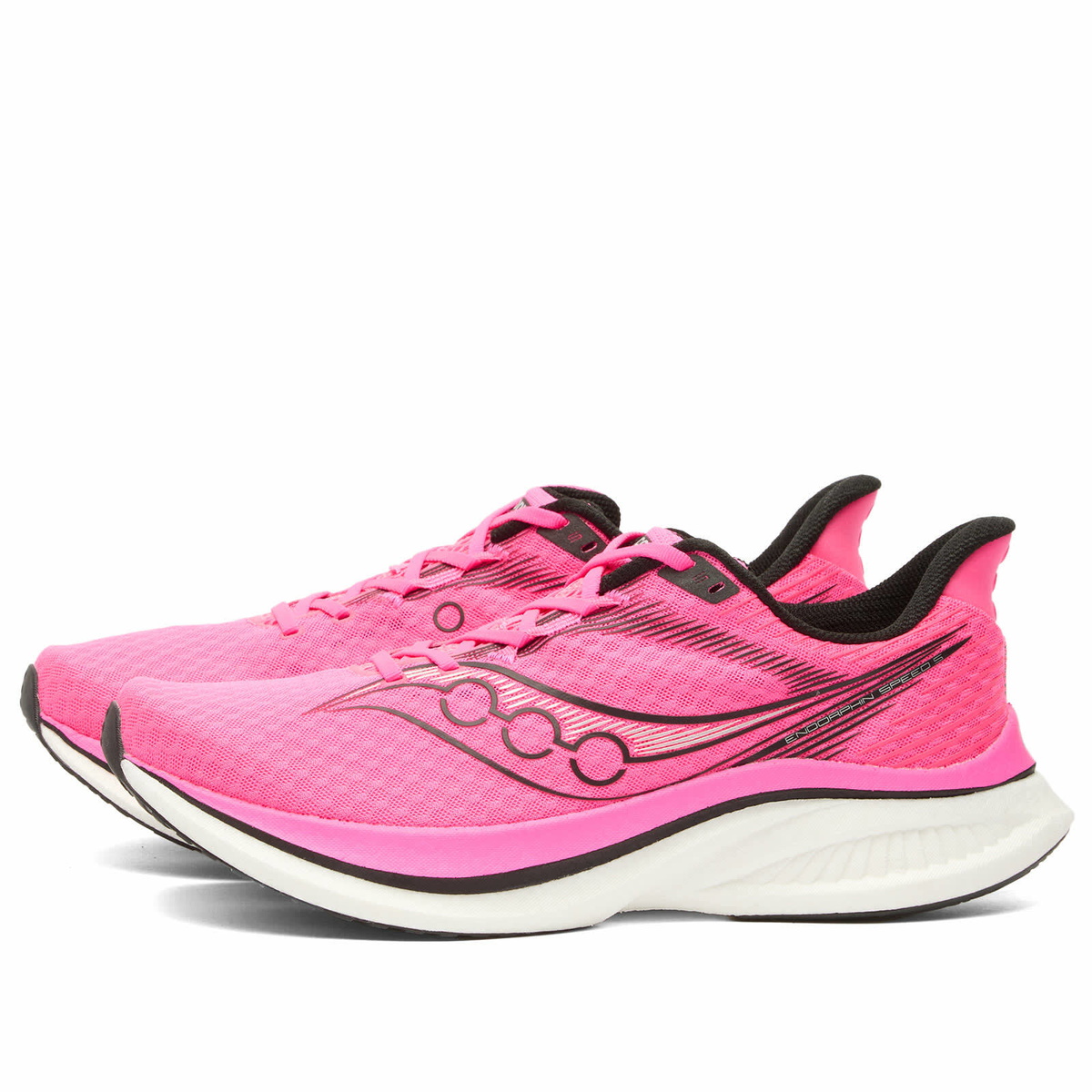 Saucony Endorphin Speed 5 Sneaker in Shock/Black