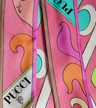 Pucci Printed silk twill scarf
