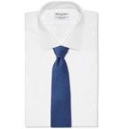 Kingsman - Drake's 9cm Wool, Silk and Cashmere-Blend Tie - Blue