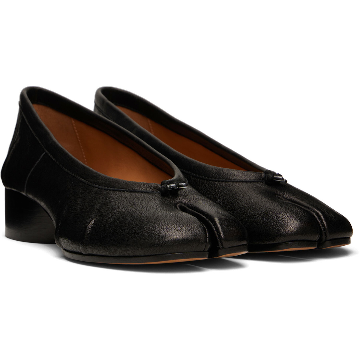 Maison Margiela Black Tabi Ballerina Heels