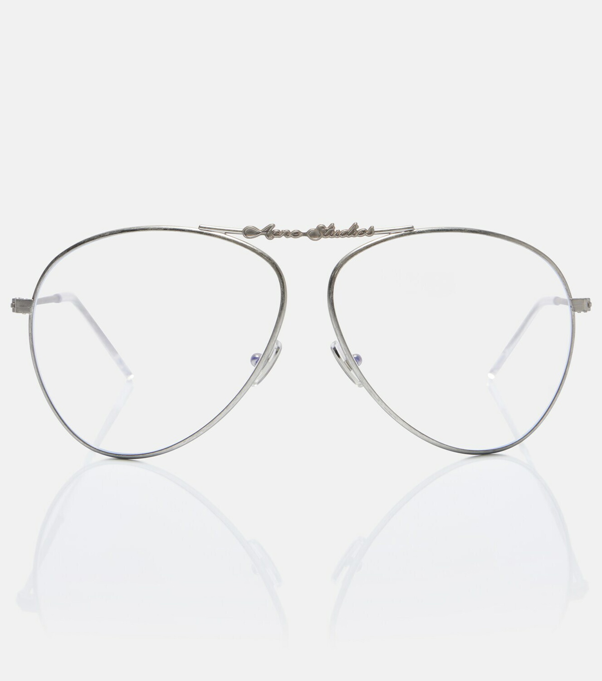 Acne Studios Logo aviator glasses