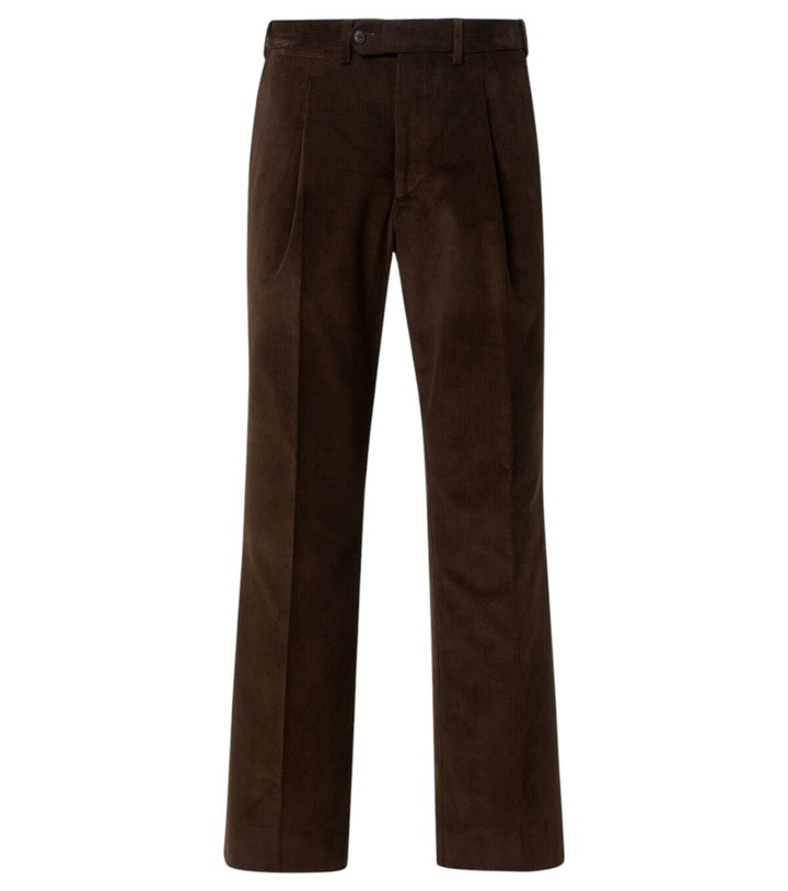 Photo: Saman Amel Amo cotton corduroy wide-leg pants
