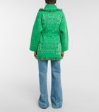 Alanui - Bandana cashmere cardigan