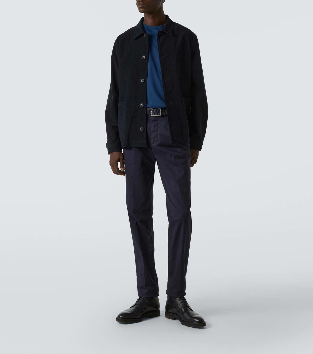 Sunspel Cotton moleskin overshirt Sunspel