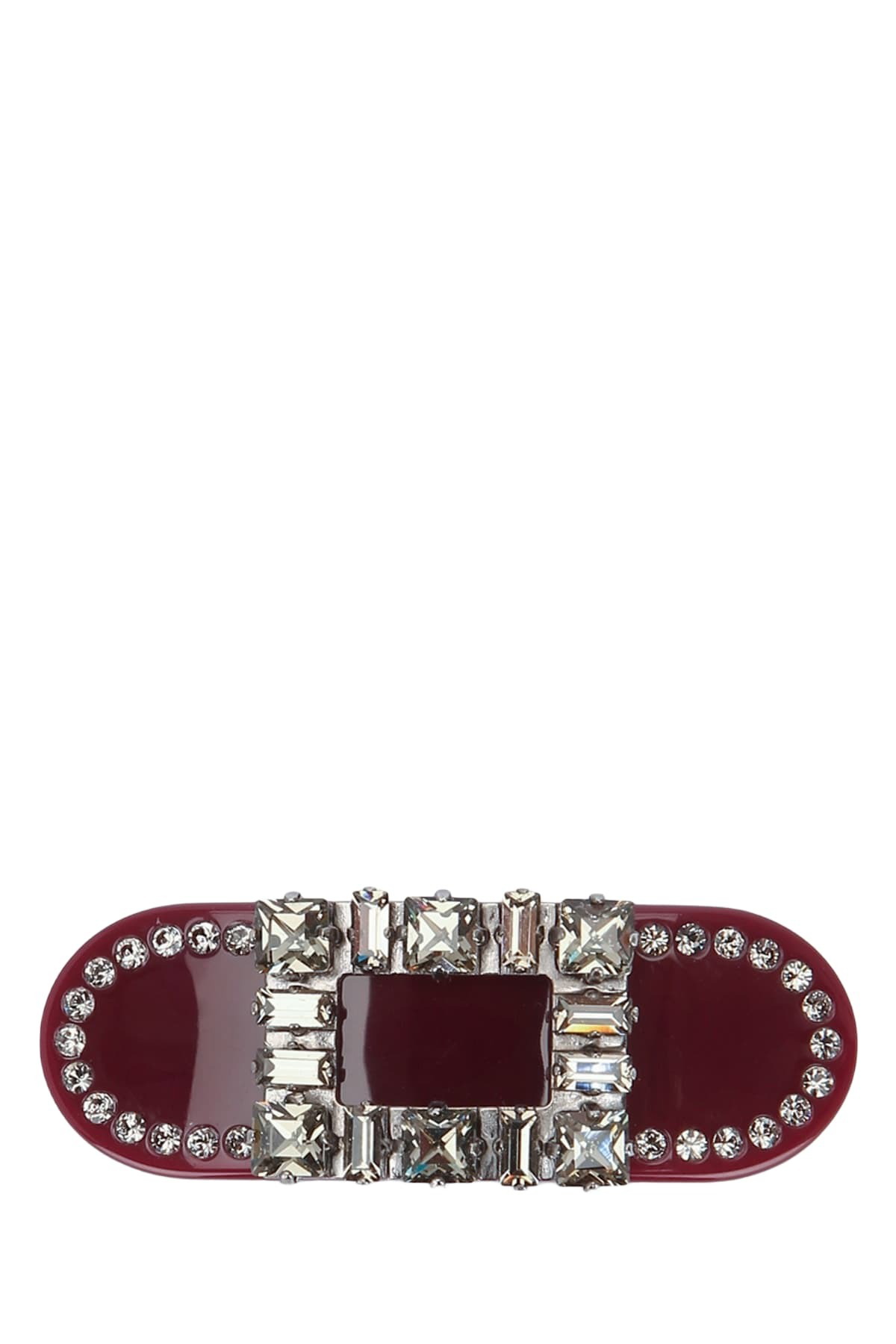 Roger Vivier Rv Broche Extra Rafia Hat Roger Vivier