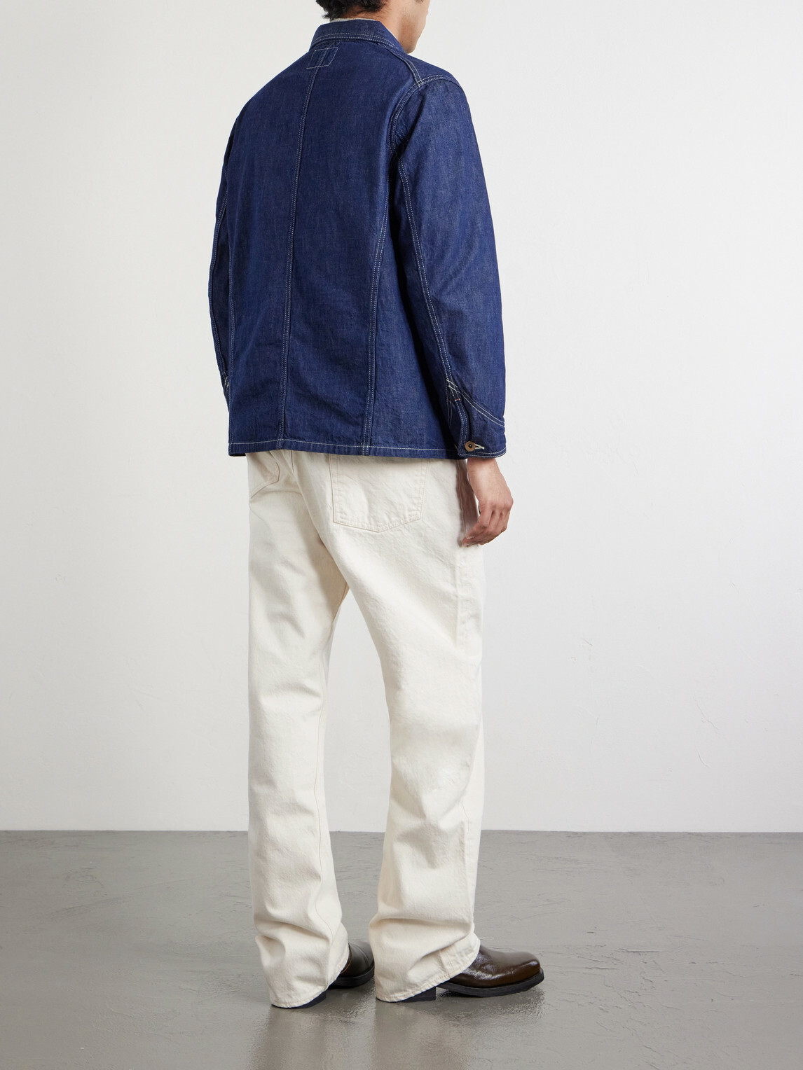FULLCOUNT - Denim Chore Jacket - Blue