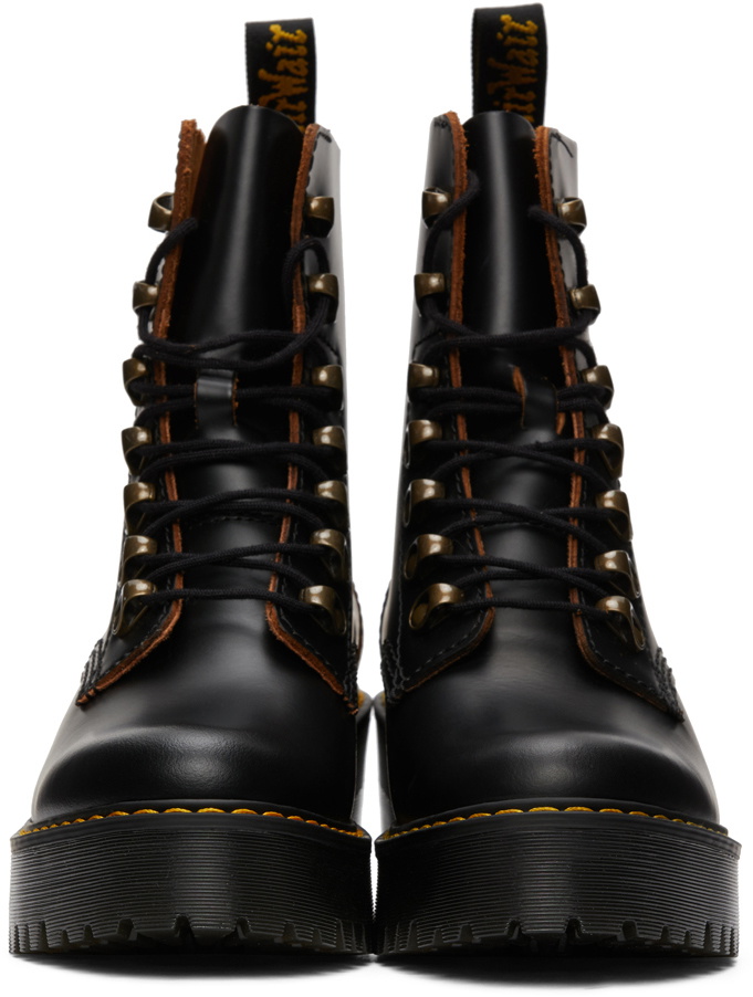 Dr. Martens Black Leona Boots