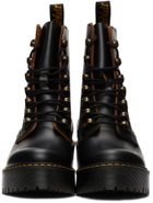 Dr. Martens Black Leona Boots