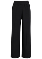 Varley The Wide Leg 30 Stretch-jersey Sweatpants Black