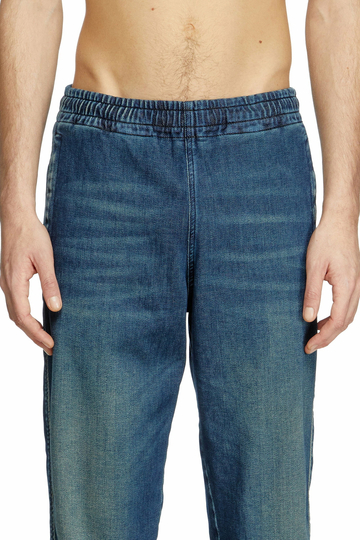 Diesel Slim D-Labb Track denim - Jeans - Unisex - Blue