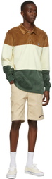 Noon Goons Off-White Cotton Long Sleeve Polo