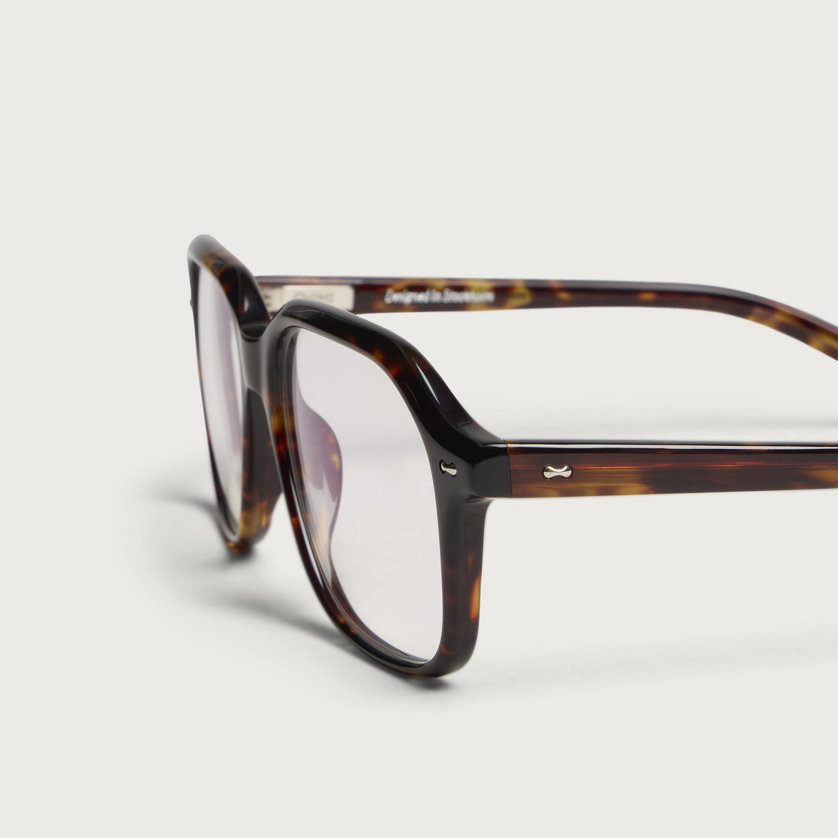 CHIMI Davis Optic Glasses in Deep Tortoise/Clear