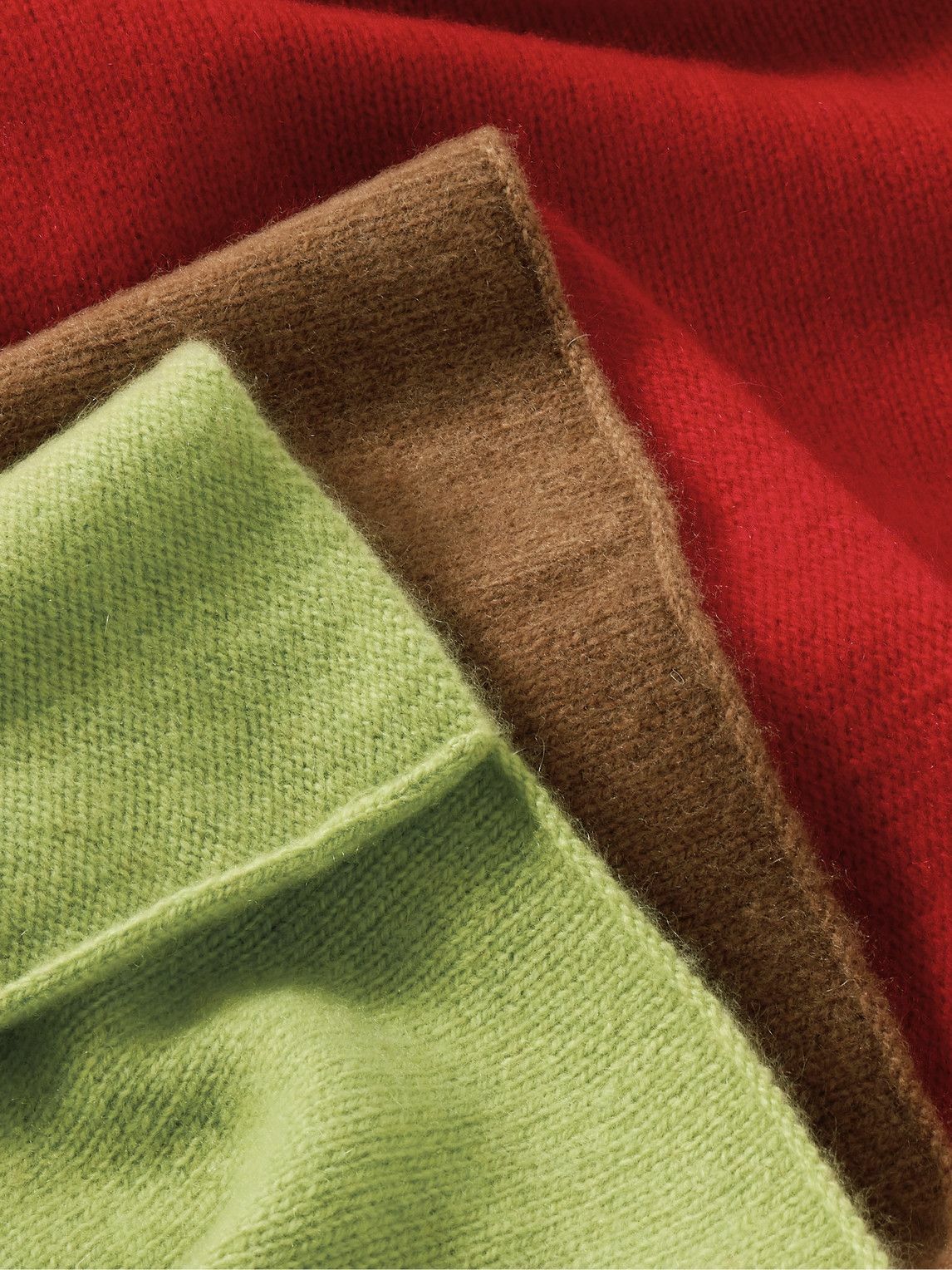 The Elder Statesman - Colour-Block Cashmere Scarf