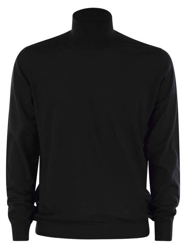 Photo: Fedeli Turtleneck Sweater In Virgin Wool