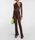 Roberta Einer Dina asymmetric knit bodysuit