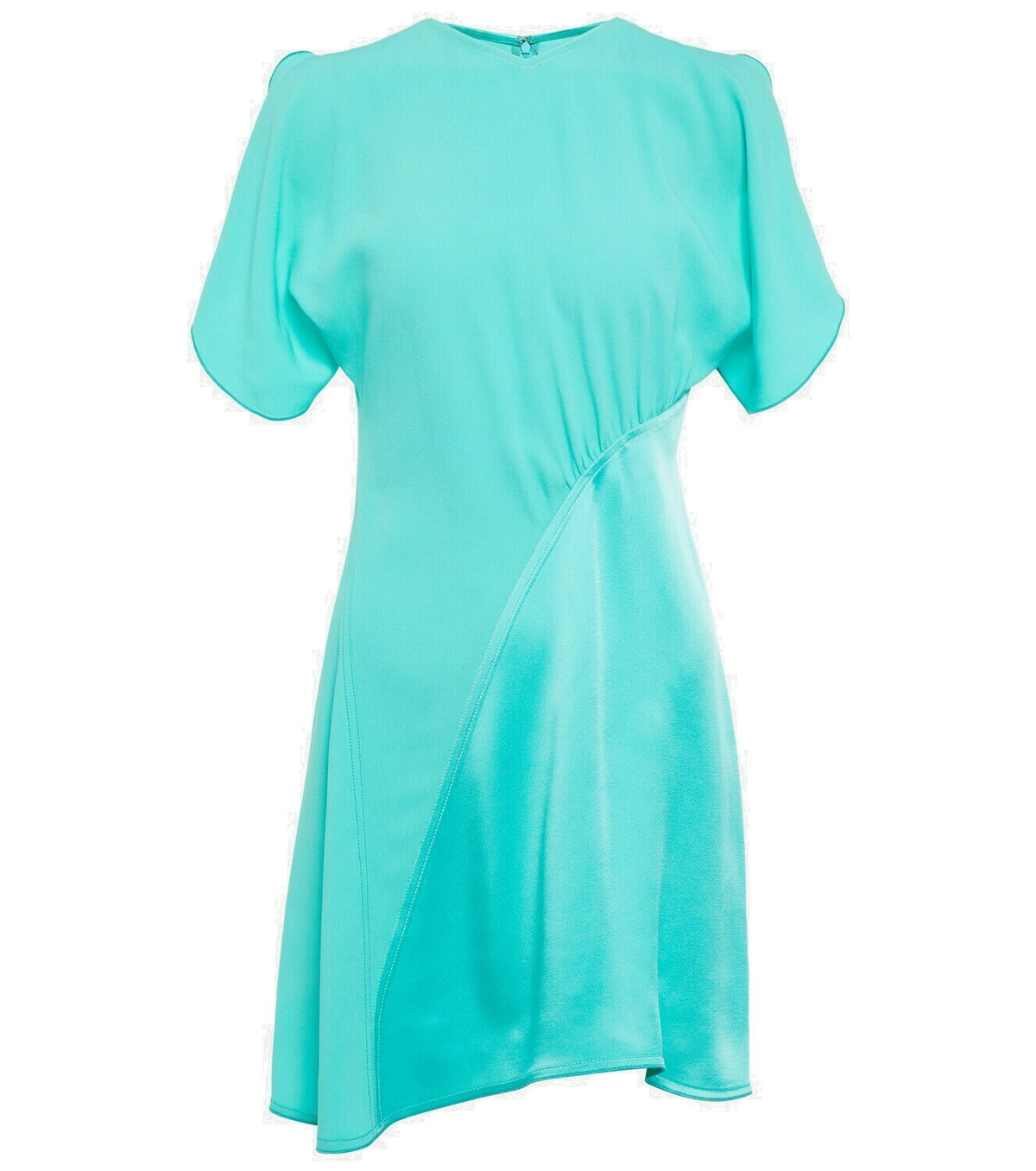 Victoria Beckham Victoria Beckham Asymmetric fringe mini dress