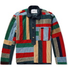 BODE - Patchwork Wool-Corduroy Overshirt - Multi