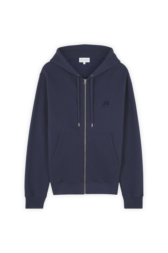 Photo: Maison Kitsuné Bold Fox Head Patch Comfort Zipped Hoodie