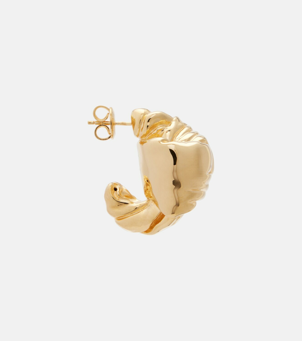 Bottega Veneta 18kt gold-plated sterling silver earrings